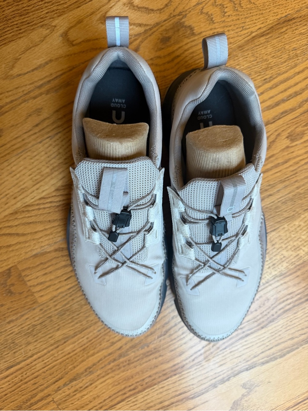 Men's ONcloudway Pearl Fog Casual trail running Sneakers - Taupe/Gray - Picture 5 of 6